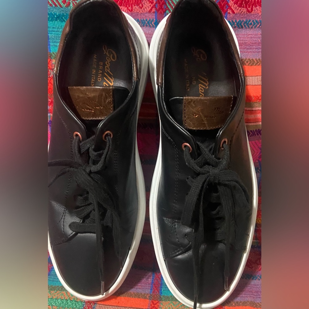 Goodman Brand Legend London Black Laced Up Shoes~Size:8.5M